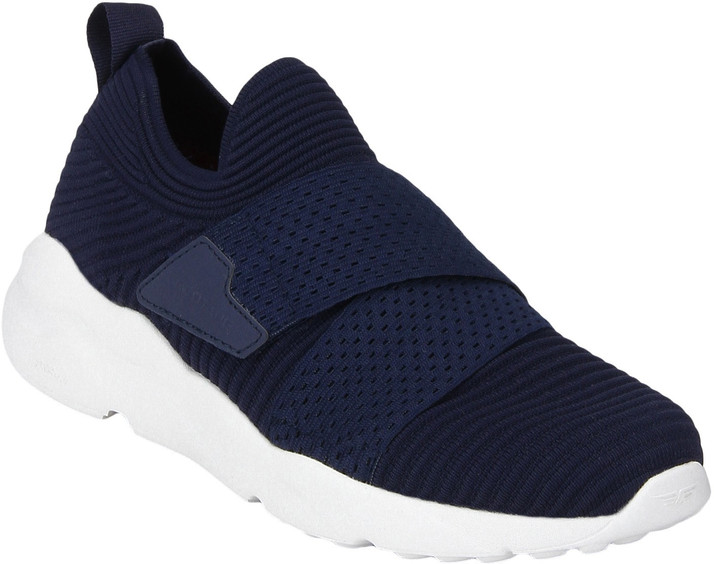 red tape men navy blue walking shoes