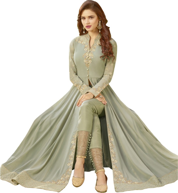 designer anarkali suits flipkart