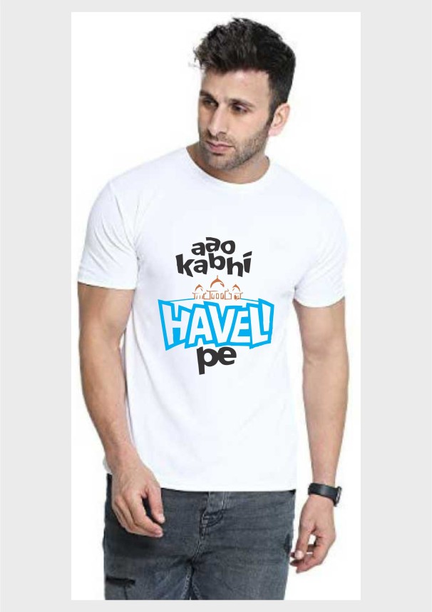 aao kabhi haveli pe t shirt flipkart