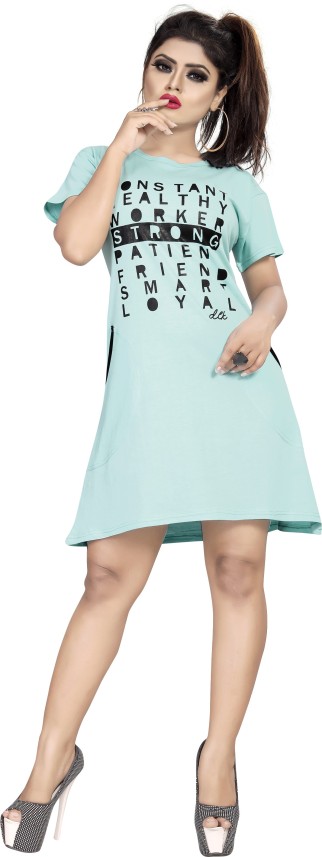 t shirt dress flipkart