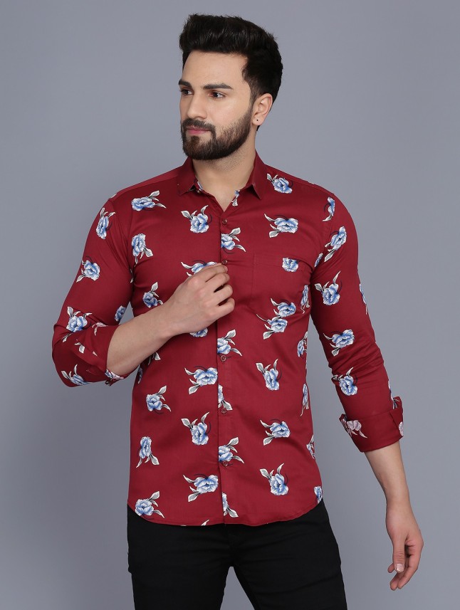 printed shirts for mens flipkart