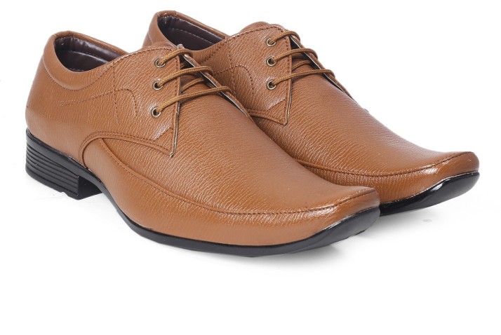 tan formal shoes flipkart