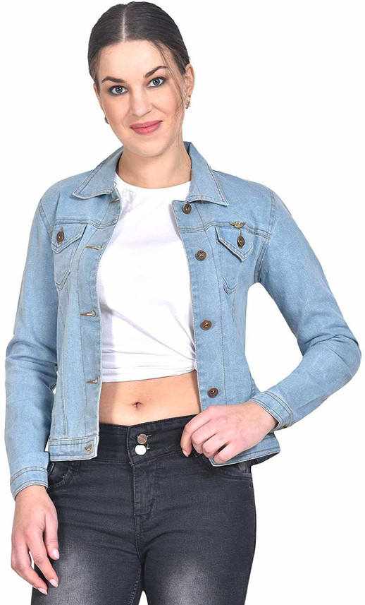 flipkart denim jackets for womens