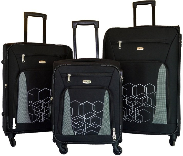 4 wheel trolley suitcase