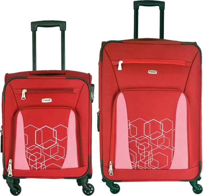 4 wheel trolley suitcase