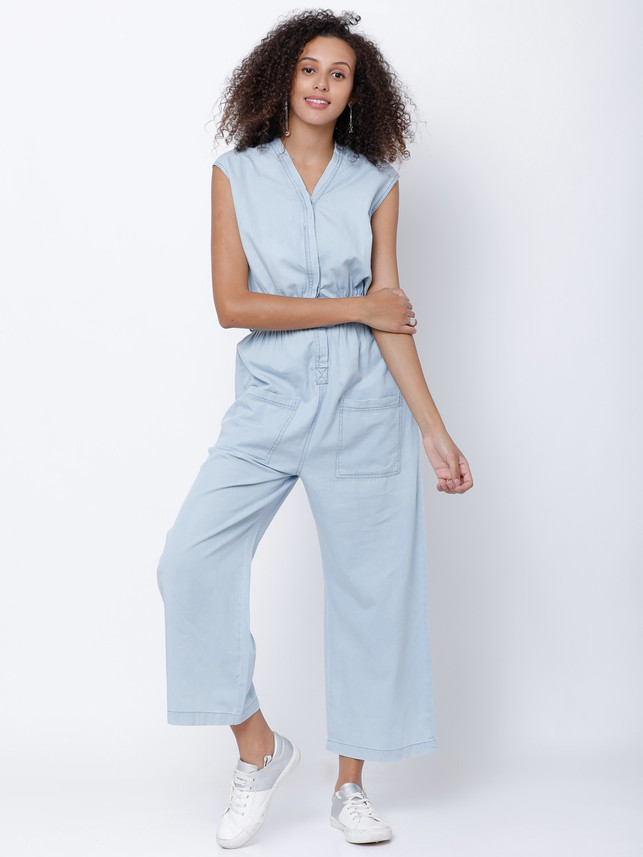 denim jumpsuit online flipkart