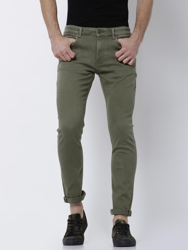 light green jeans mens