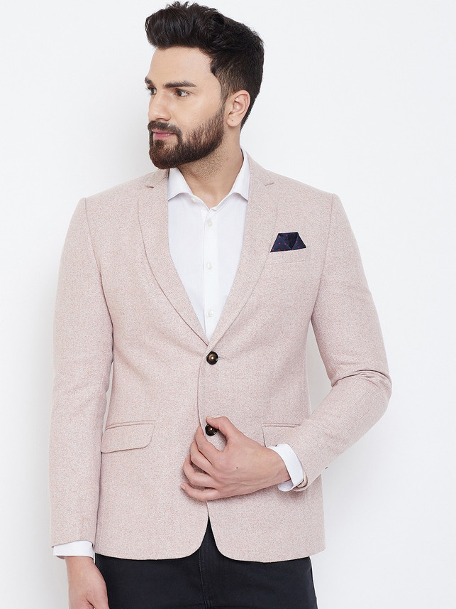 peach blazer men