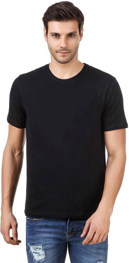 plain black t shirt online