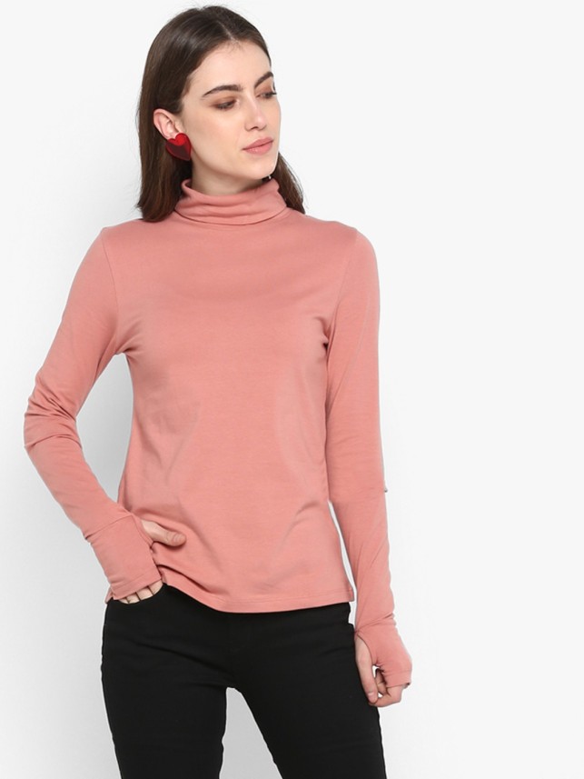 flipkart long t shirts for womens