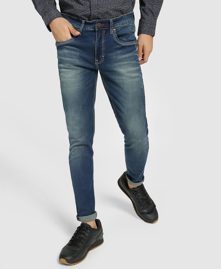 BUFFALO by FBB Slim Men Dark Blue Jeans 