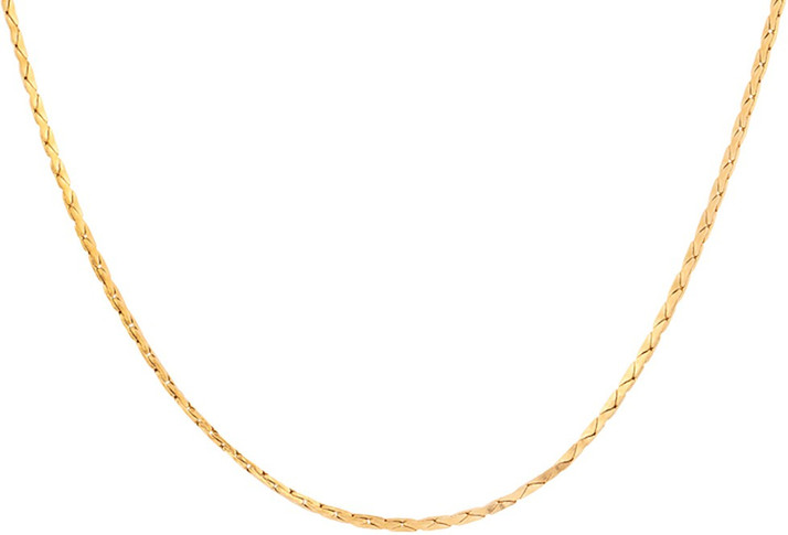 Dare Fine Links Thin Rope Chain Gold 