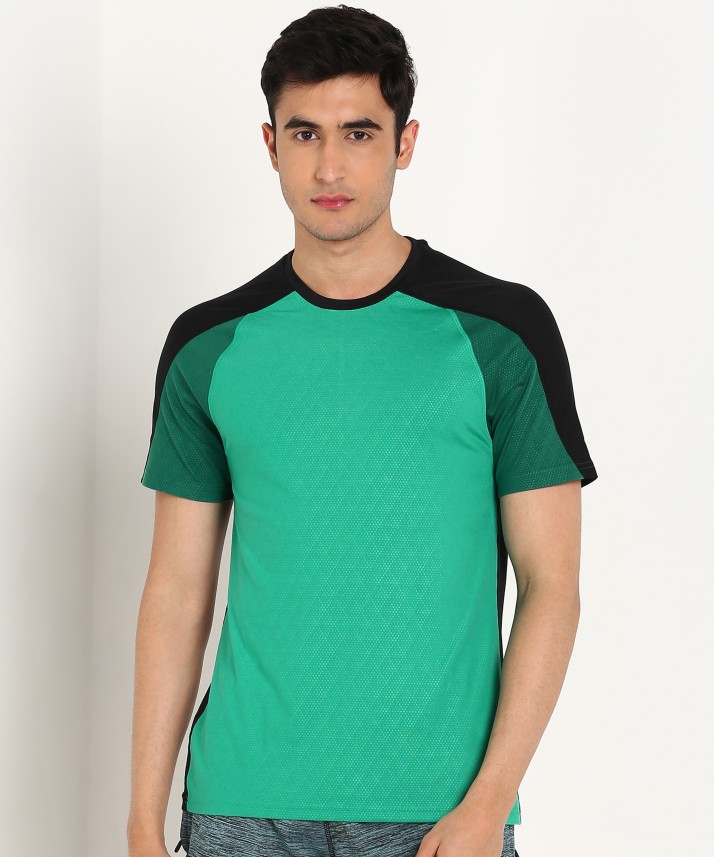 reebok green t shirt