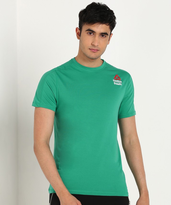 reebok green t shirt