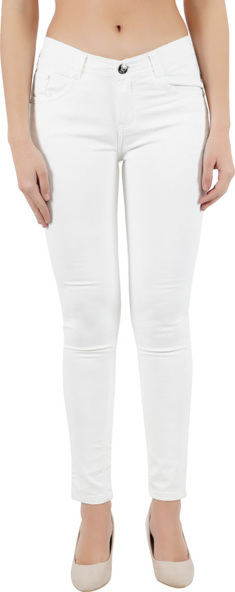 white jeans flipkart