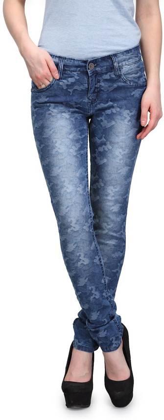 Fashion Cult Floral Desgin Slim Women 