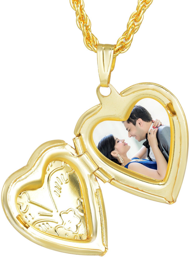 Unisex Gold-plated Brass Pendant 