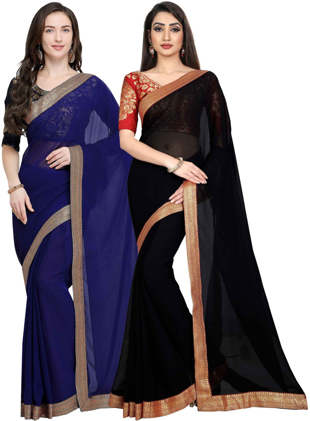flipkart chiffon party wear sarees