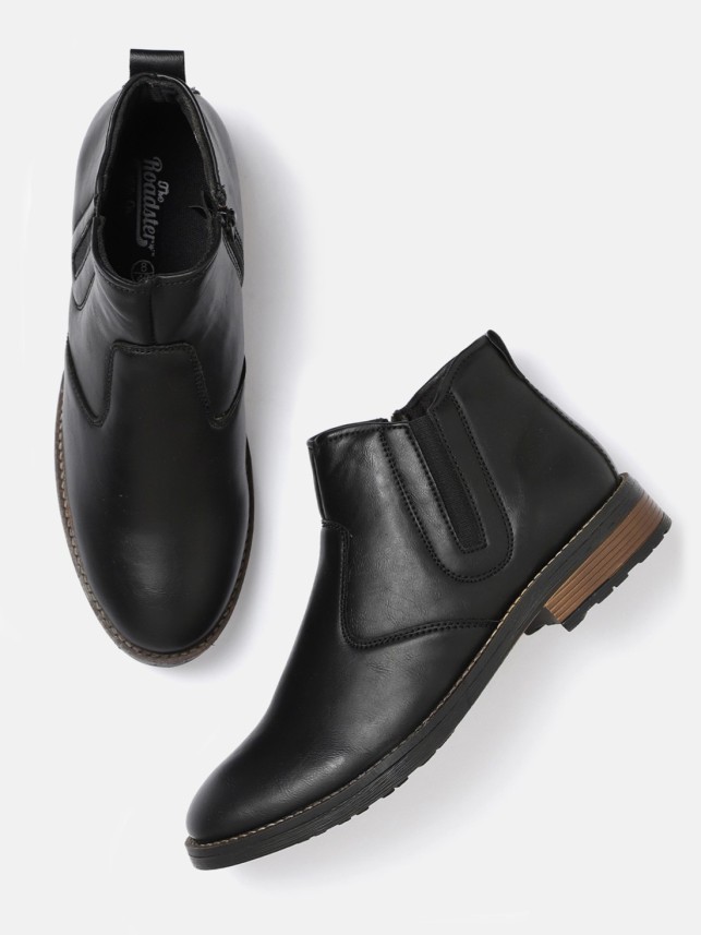 roadster leather boots