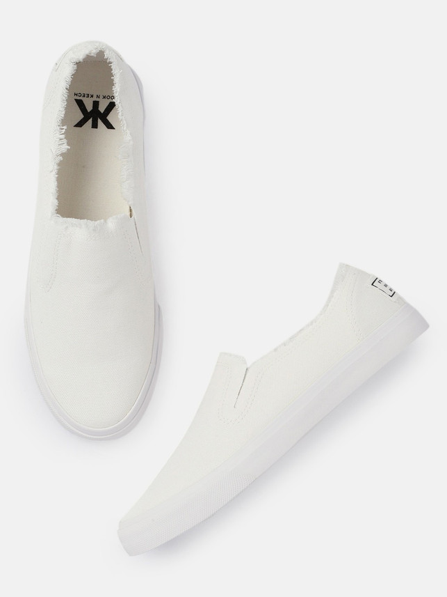 kook n keech slip on sneakers