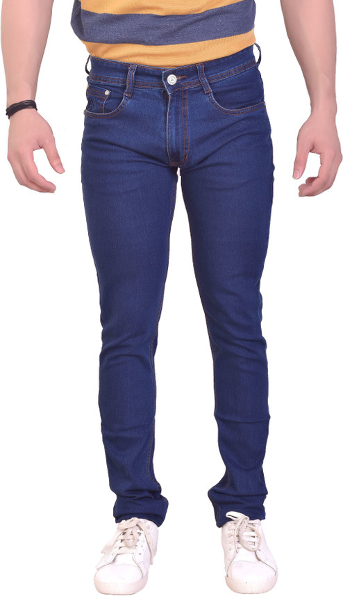 AWACK Regular Men Dark Blue Jeans - Buy 