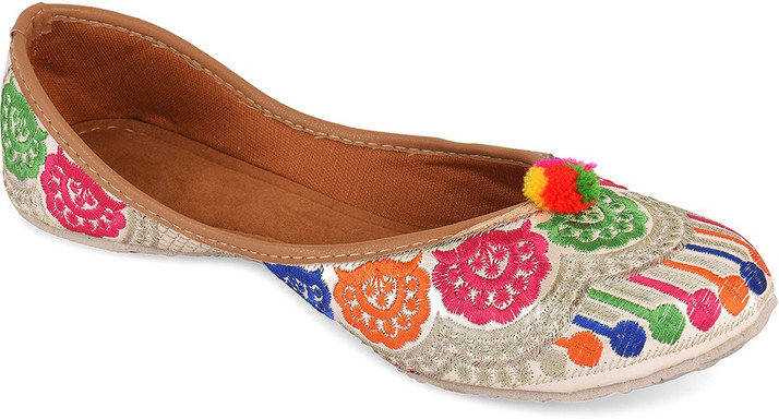Girls-Half Cut Design Jutis For Women