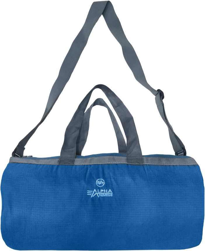 blue gym bag