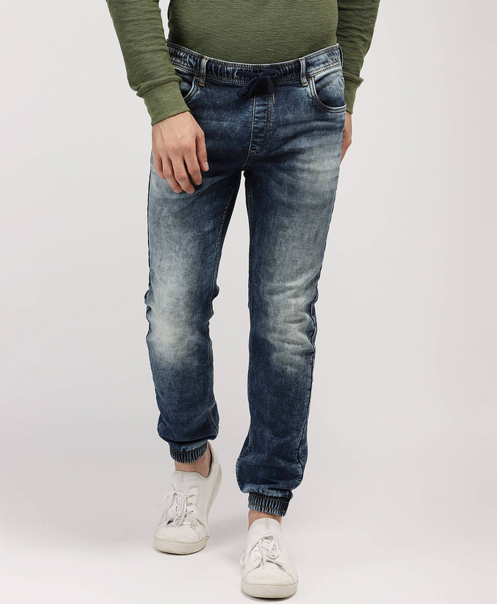 FBB Jogger Fit Men Blue Jeans 