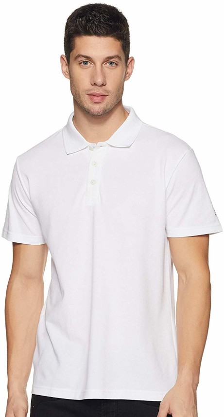 collard plain white shirt