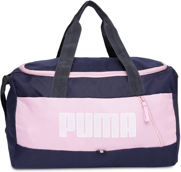 puma pink duffle bag