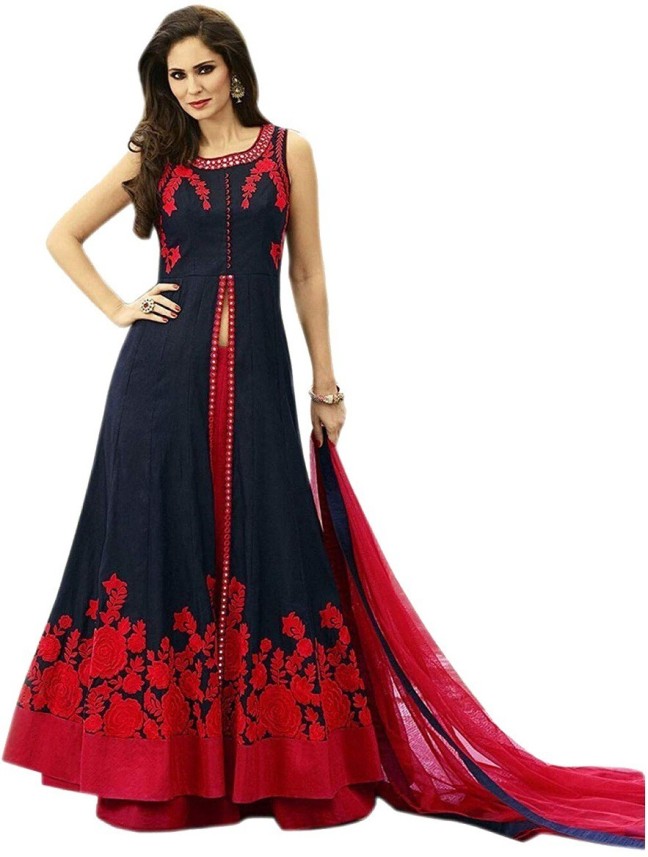 silk gown flipkart