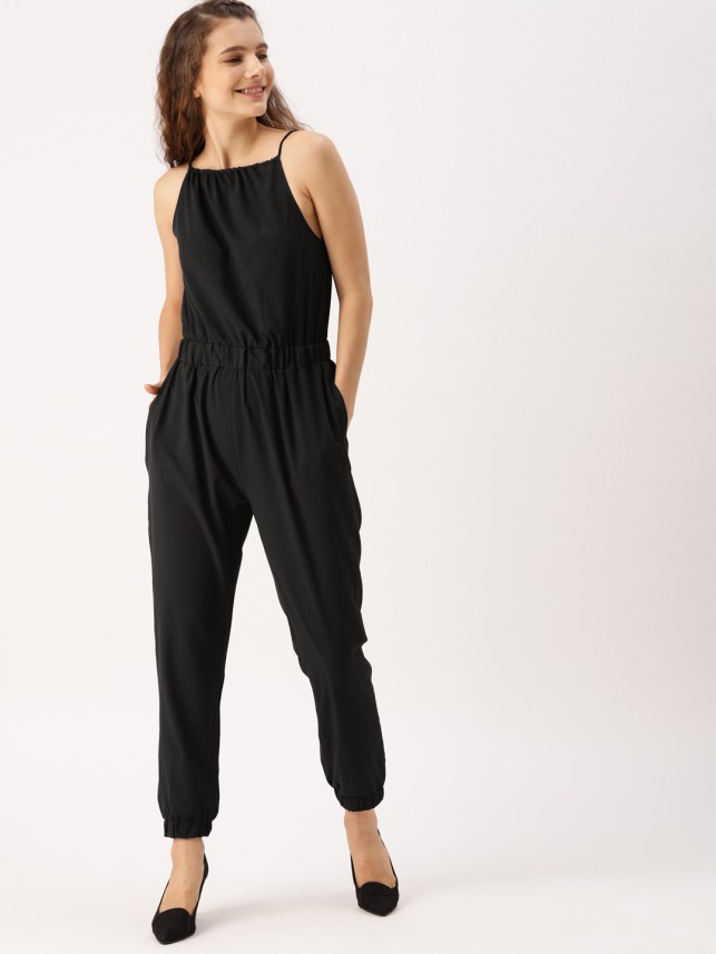 black jumpsuit flipkart