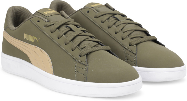 puma mens smash v2 burnt olive