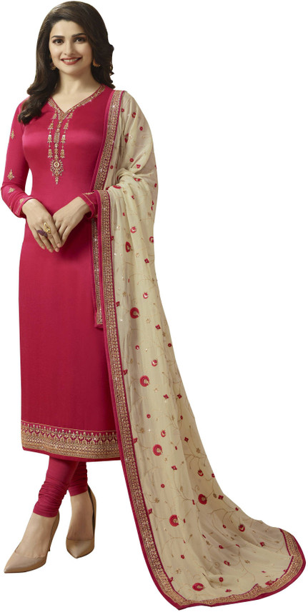 Satin churidar material clearance