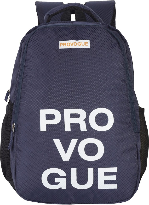 provogue navy blue backpack