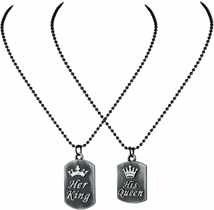 SILVOSWAN King Queen Pendant for 