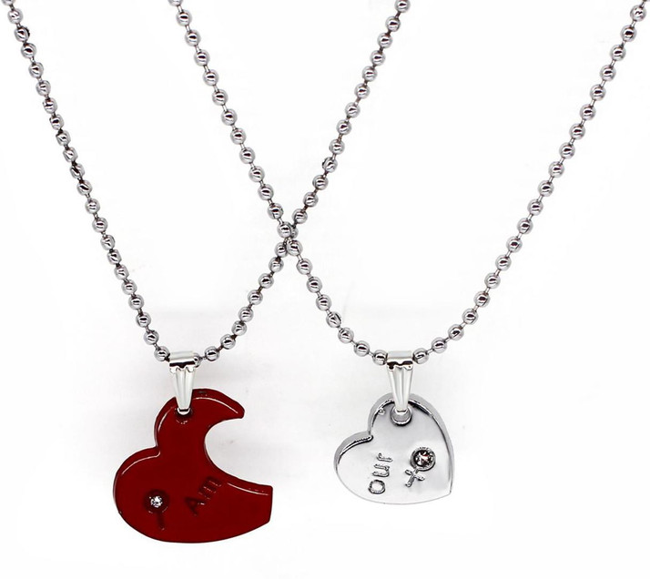 Heart Broken AM OUR couple Locket 