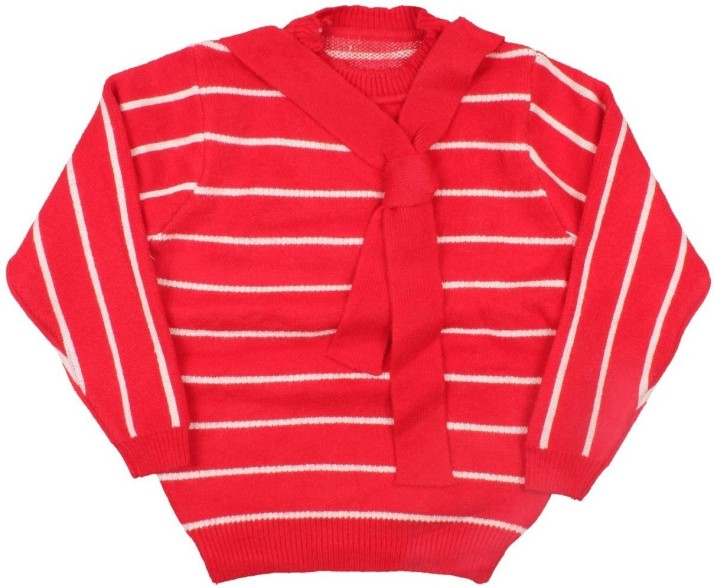 Icable Striped Round Neck Casual Girls 