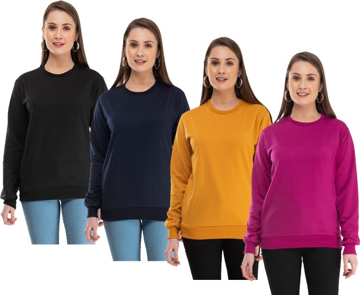 flipkart sweatshirts for ladies