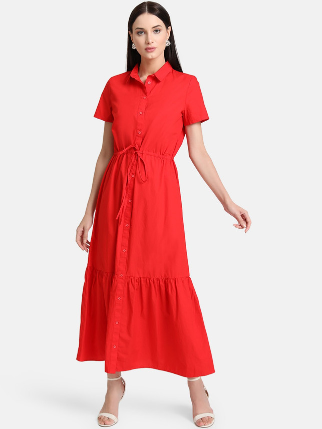 kazo red dress
