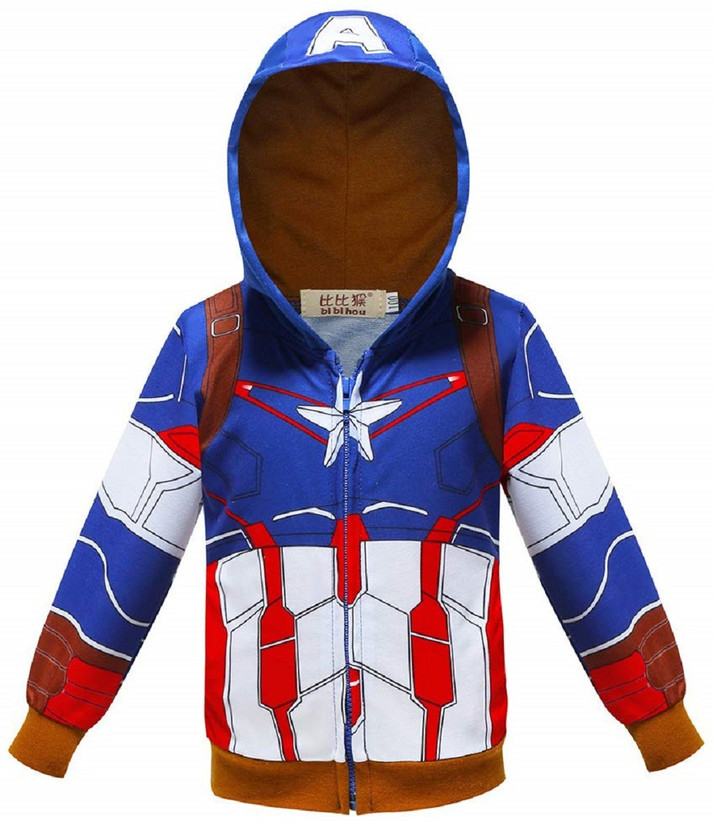 Jizo Captain America Kids Costume Wear 