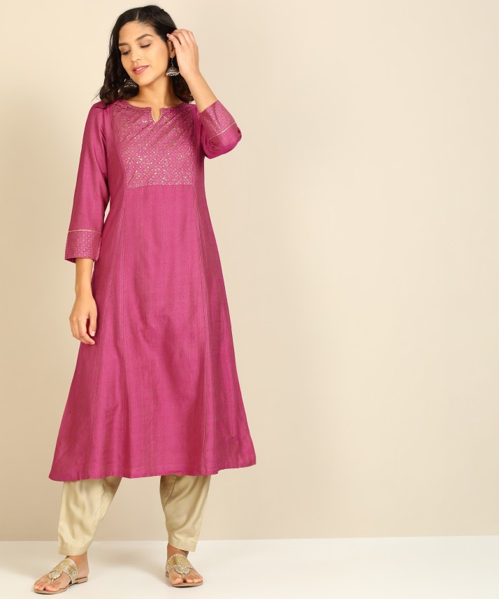 fabindia pink kurta