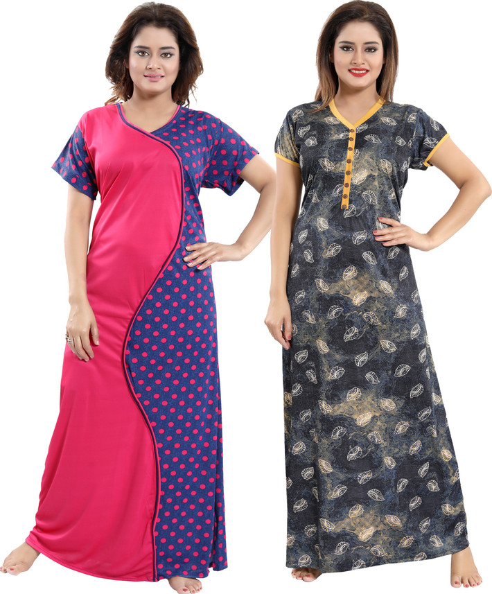 nighty for ladies flipkart