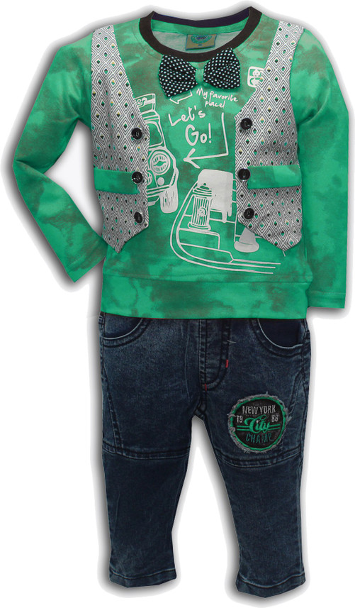 jeans shirt for boy flipkart