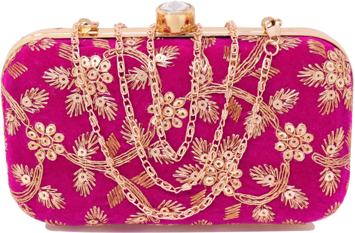 pink clutches