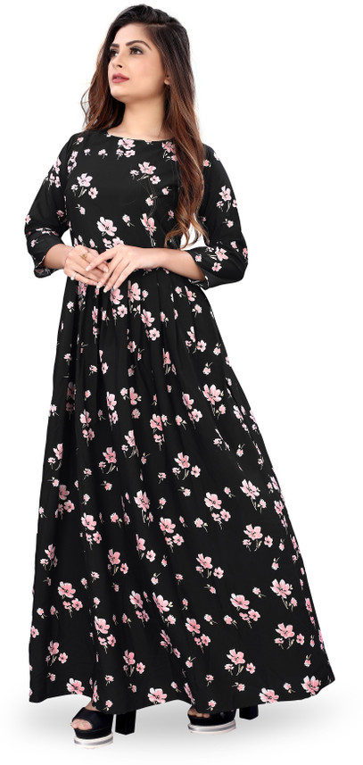 new anarkali dress flipkart