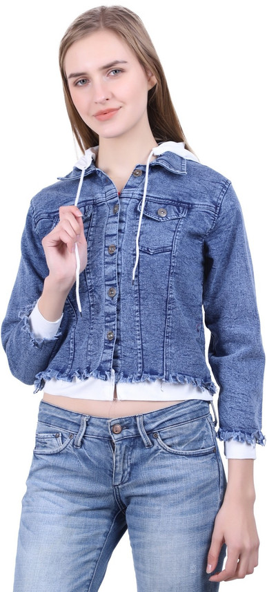 denim jacket for women on flipkart