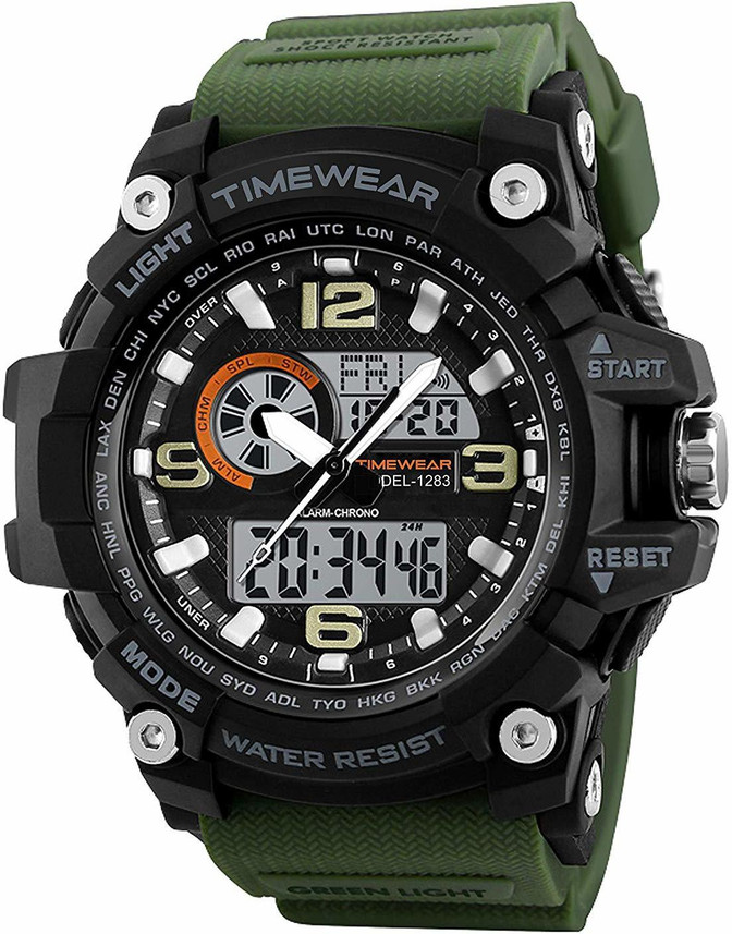 skmei 1155 army green