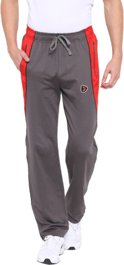 sporto red track pants