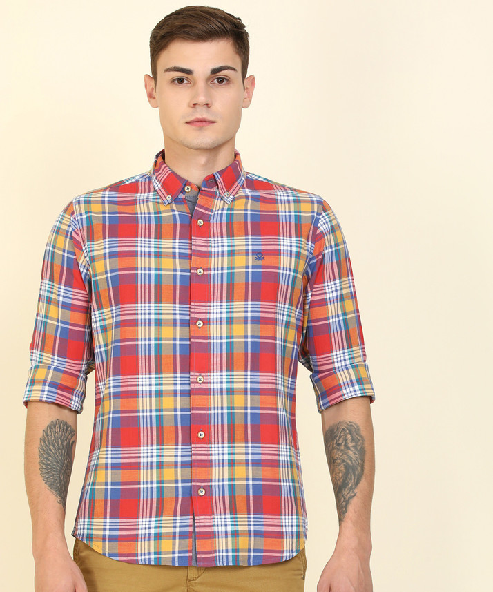 United Colors of Benetton Men Checkered 
